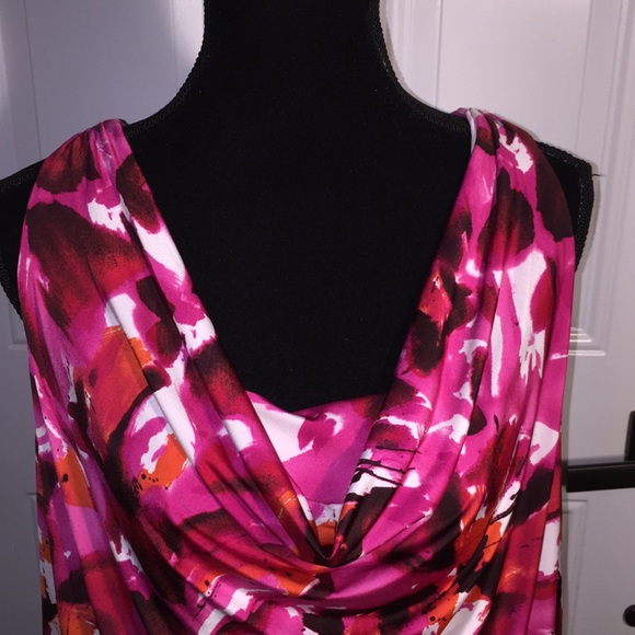 Ricki's Ladies Plus Size Cowl Neck Sleeveless Top Blouse Size XXL - Picture 2 of 11